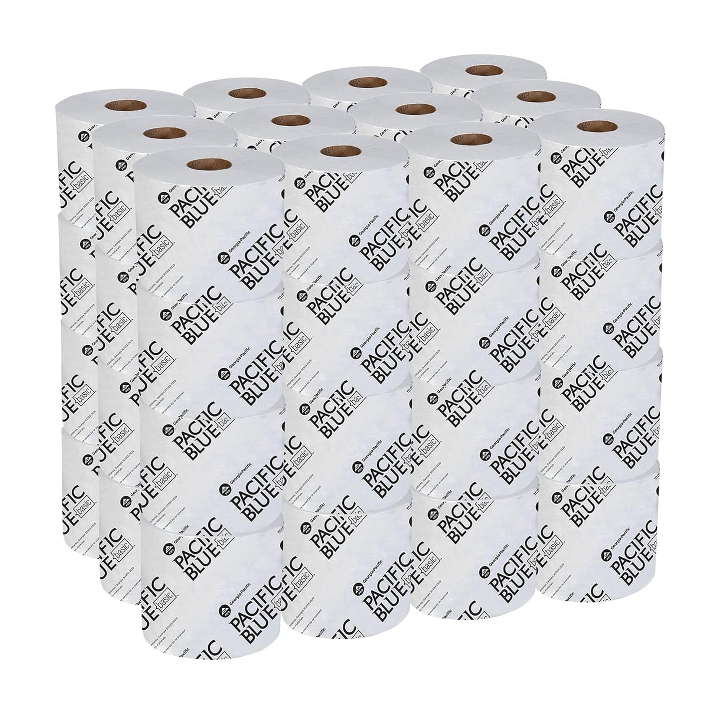 Afbeelding Witte 1-laags badhanddoek, HOGE CAPACITEIT, wit, 48