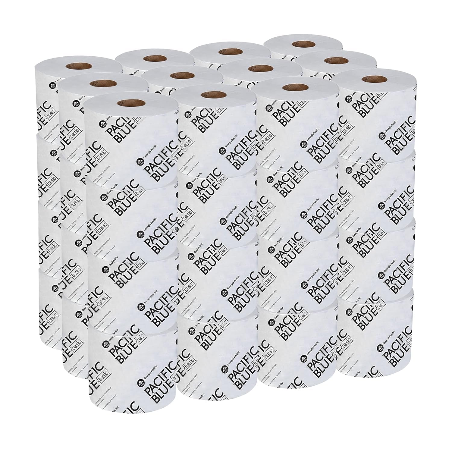 Afbeelding Witte 1-laags badhanddoek, HOGE CAPACITEIT, wit, 48