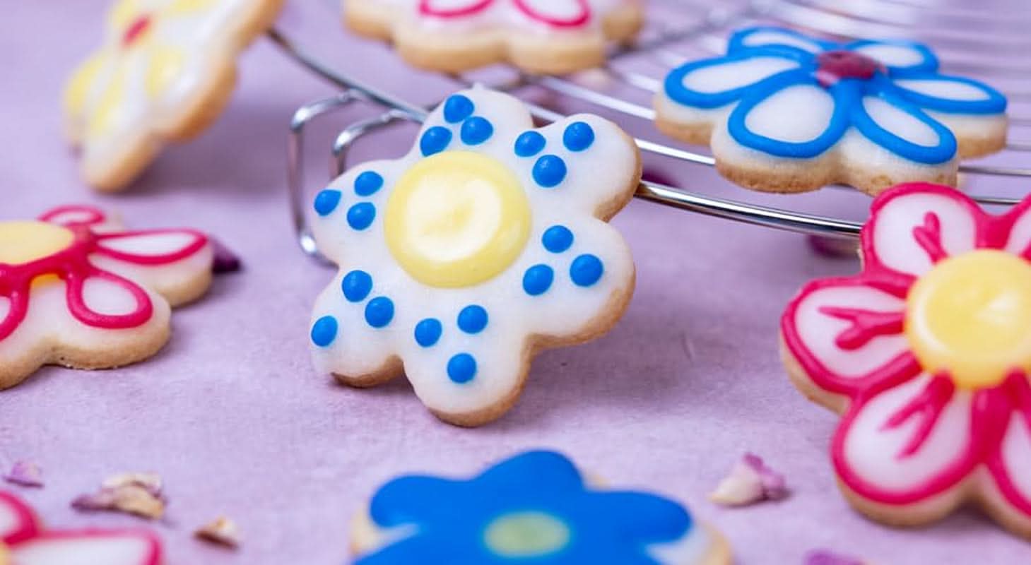 RUF, glazuur voor het schrijven op taarten, koekjes, cakes, glutenvrij, vegan, 4 x 25 gram Glazuren en Decor Naty Shop