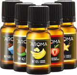 Myaroma | Set: Bos & Weide - Puur Natuurlijke Smaak met Fruitsmaak en Fruitsmaak (5 x 10 ml) | Suikervrije en ongezoete Zoetstoffen Naty Shop Tunul sportief