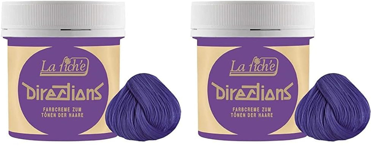 La Riché Roze anjer, 1 pakje (100 ml) Haarverf Naty Shop Violet 100 Ml (pak van 2)