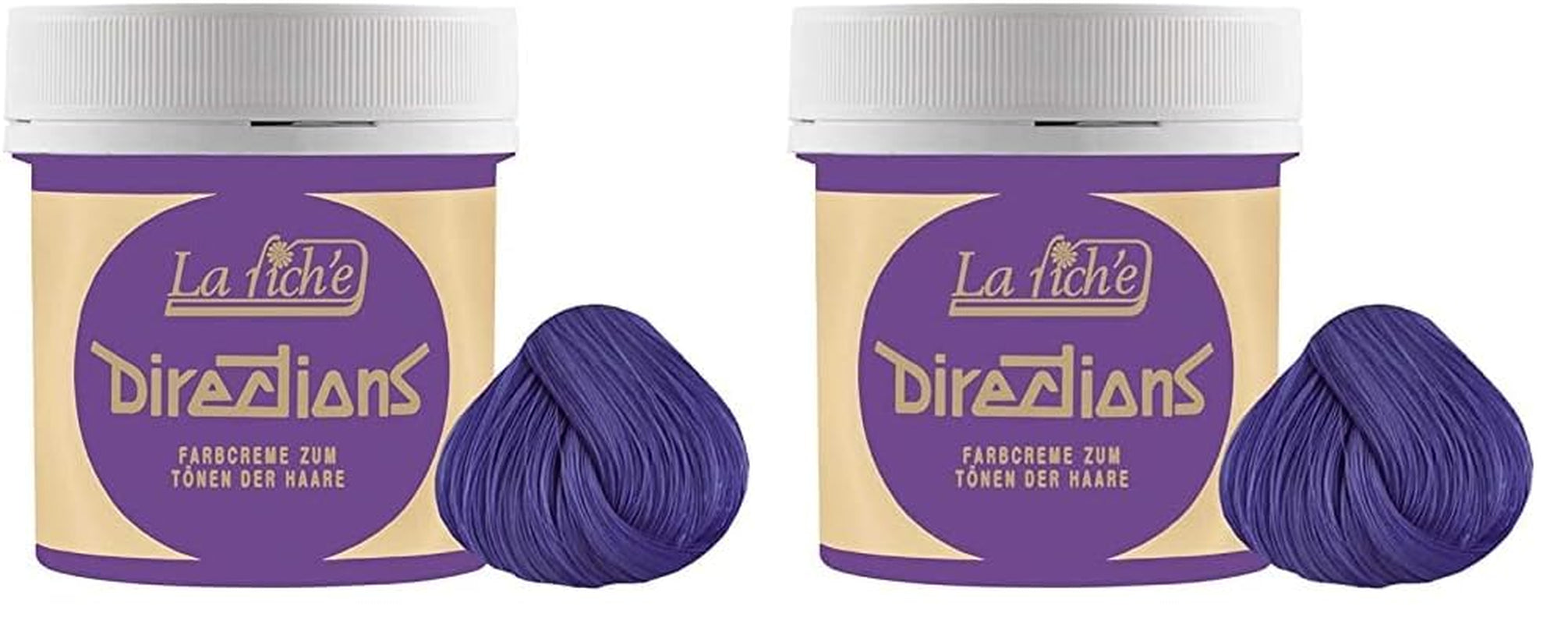 La Riché Roze anjer, 1 pakje (100 ml) Haarverf Naty Shop Violet 100 Ml (pak van 2)
