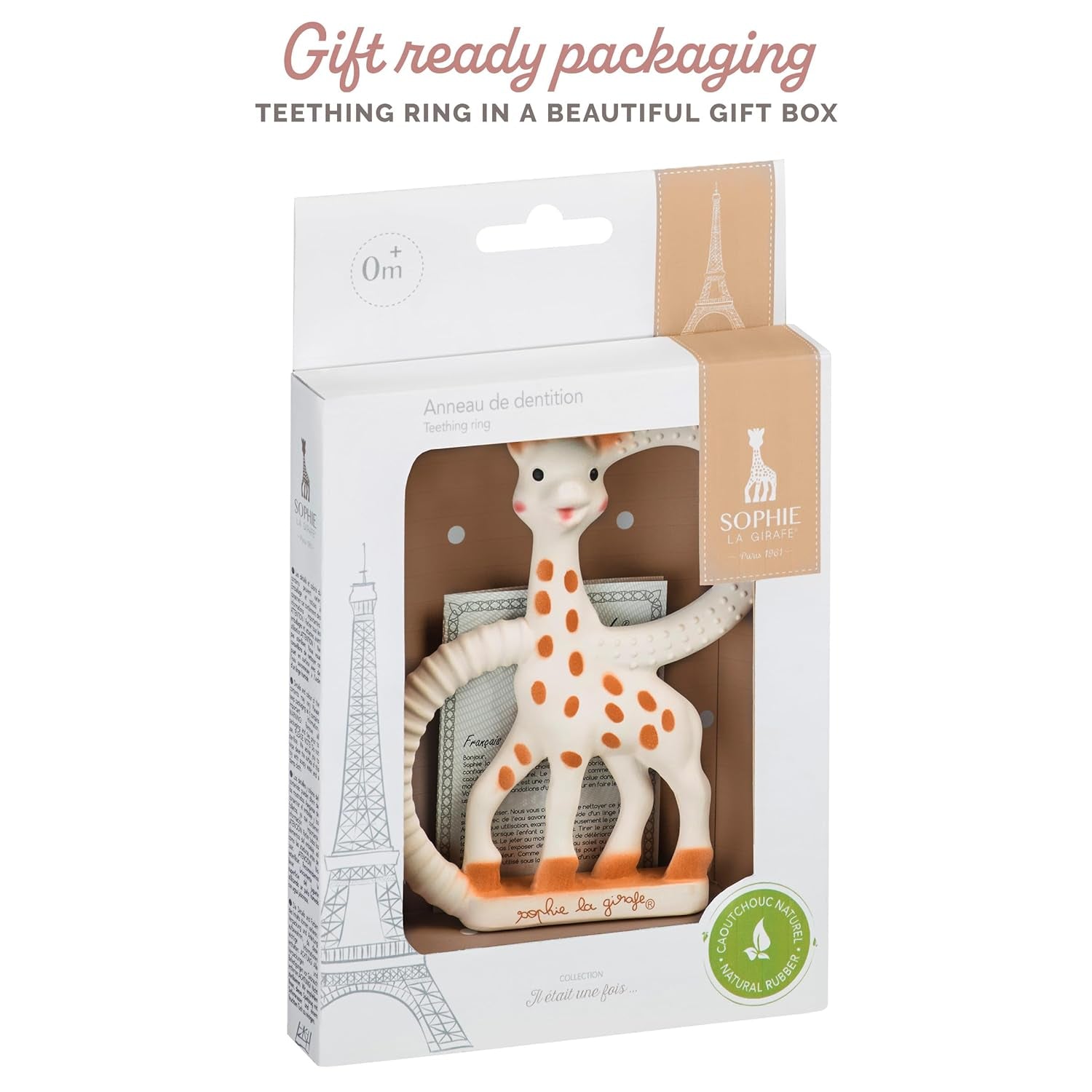 Bijtspeeltje Sophie, de giraffe, ZACHT, 010318