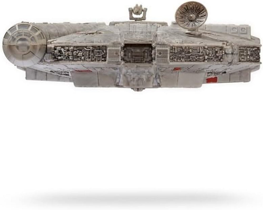 Star Wars Micro Galaxy Squadron SWJ0332 - Millennium Falcon 22,5 cm officieel voertuig met licht, geluid en actiefiguren Naty Shop