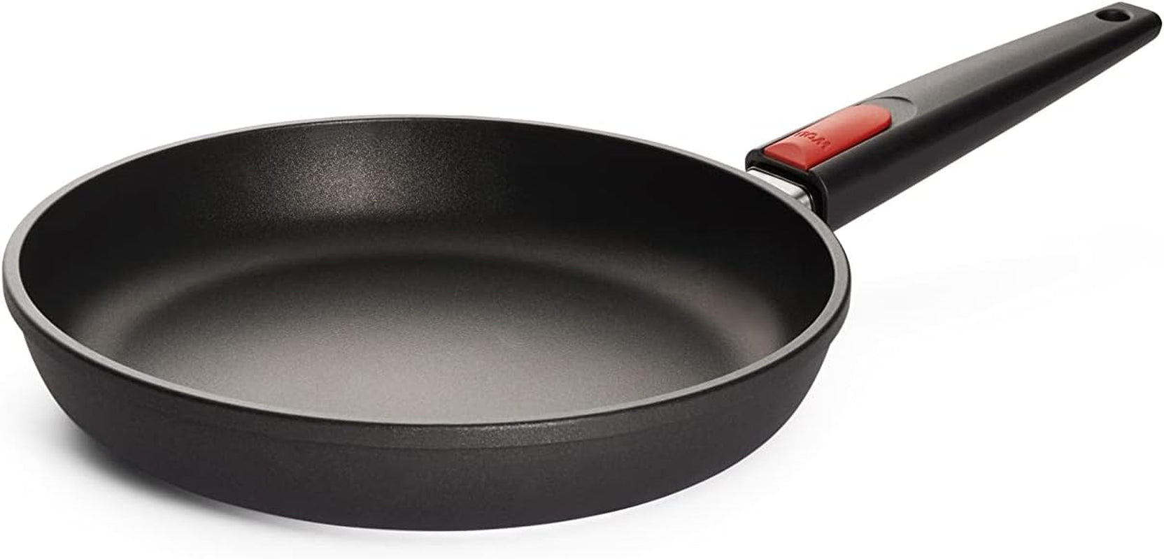 Woll Nowo Titanium platte pan - Inductie, 5 Cm hoogte, afneembare handgreep - voor alle soorten kookplaten, Gegoten aluminium, antiaanbaklaag Potten en pannen Naty Shop 26 Cm