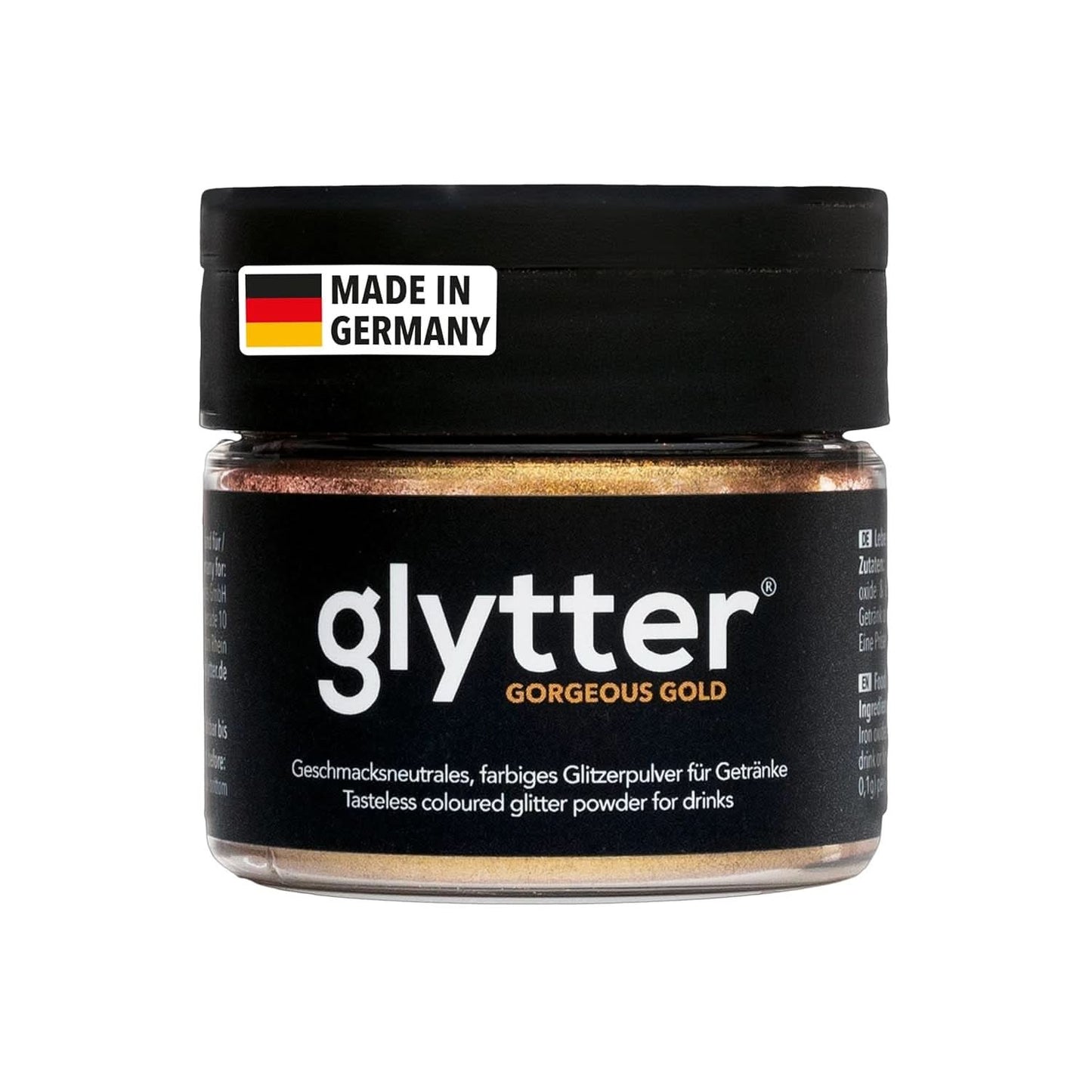 Glytter, Eetbare Glitter voor drankjes en vloeistoffen, 10 gram Glitter Naty Shop