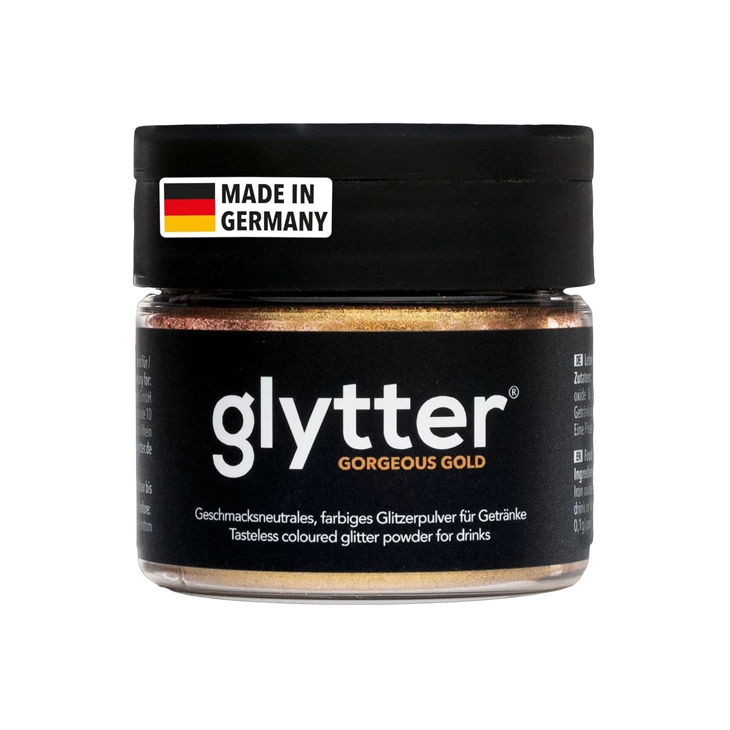 Glytter, Eetbare Glitter voor drankjes en vloeistoffen, 10 gram Glitter Naty Shop