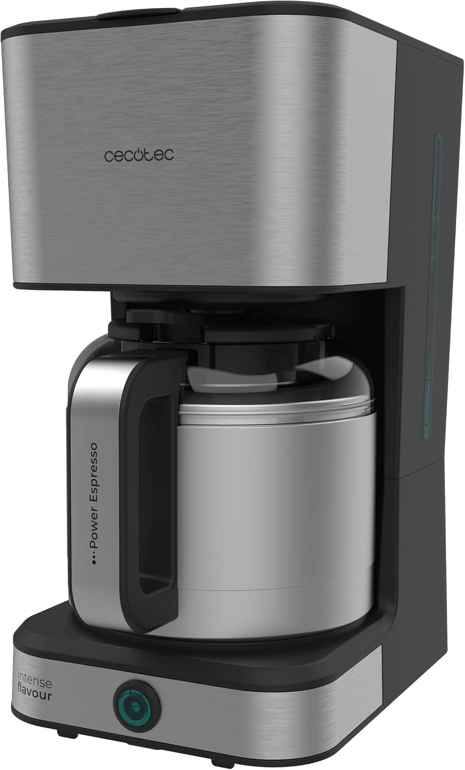 Cecotec Coffee 66 Drop & Thermo-drip koffiezetapparaat, 950 W, 1,2 l, 10 kopjes, ExtremeAroma-technologie, anti-druppelfunctie, waterniveau-indicator, herbruikbaar hoofdfilter, bescherming tegen oververhitting