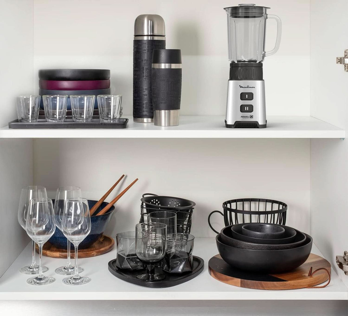 Blender Pulseo LM17GD, 400 W, 4 messen, 700 Ml, Draagbare container 600 Ml Keuken Naty Shop