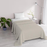 Zomerdekbed Satin Stripes, polyester, crème, 260X250 Cm Dekbedden en dekbedden Naty Shop Tortelduif 170X250 Cm