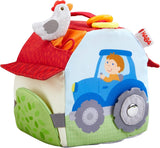 HABA 306383 - Speelkubusboerderij, multifunctioneel speelgoed vanaf 6 maanden Babyspeelgoed Naty Shop