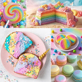 Eetbare glitter - 6G kleurstofpoeder voor chocolade, aardbeien, muffins, cakes, fondant (goud)