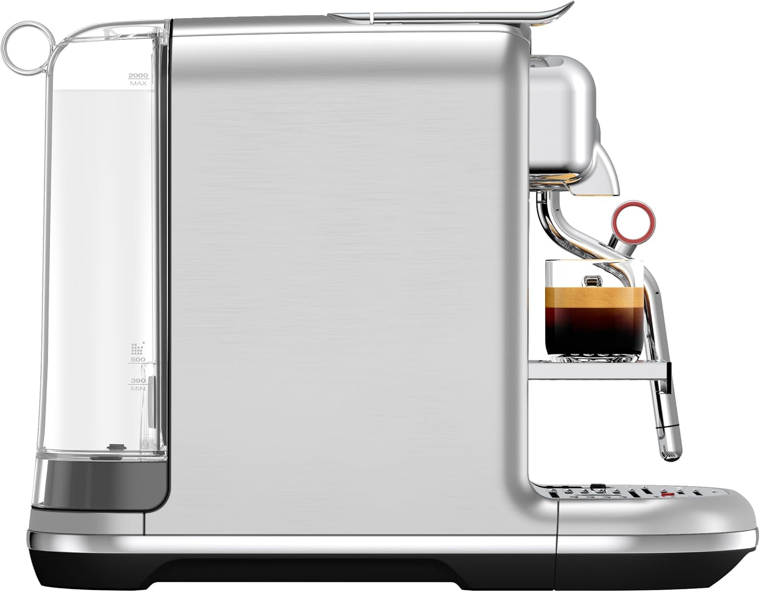 Sage Nespresso Creatista Pro Espressomachine, roestvrij staal, geborsteld roestvrij staal