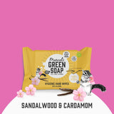 Marcel's Green Soap Handdoekjes 60 Pack - Vanille & Kersenbloesem - Plantaardig - Biologisch