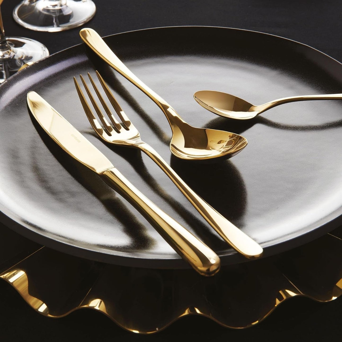 Sambonet 52553G81 - Taste Golden bestekset 24-delig Kitchen Naty Shop