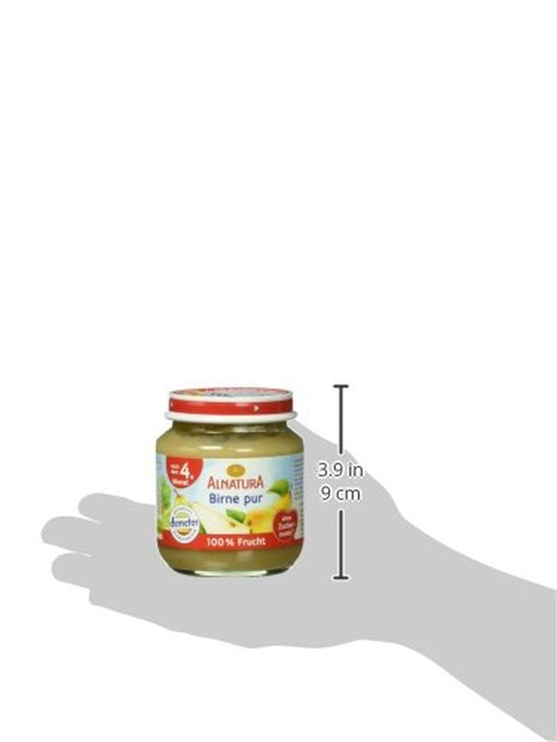 Bio Birne puur, nach dem 4. Monat, 125g