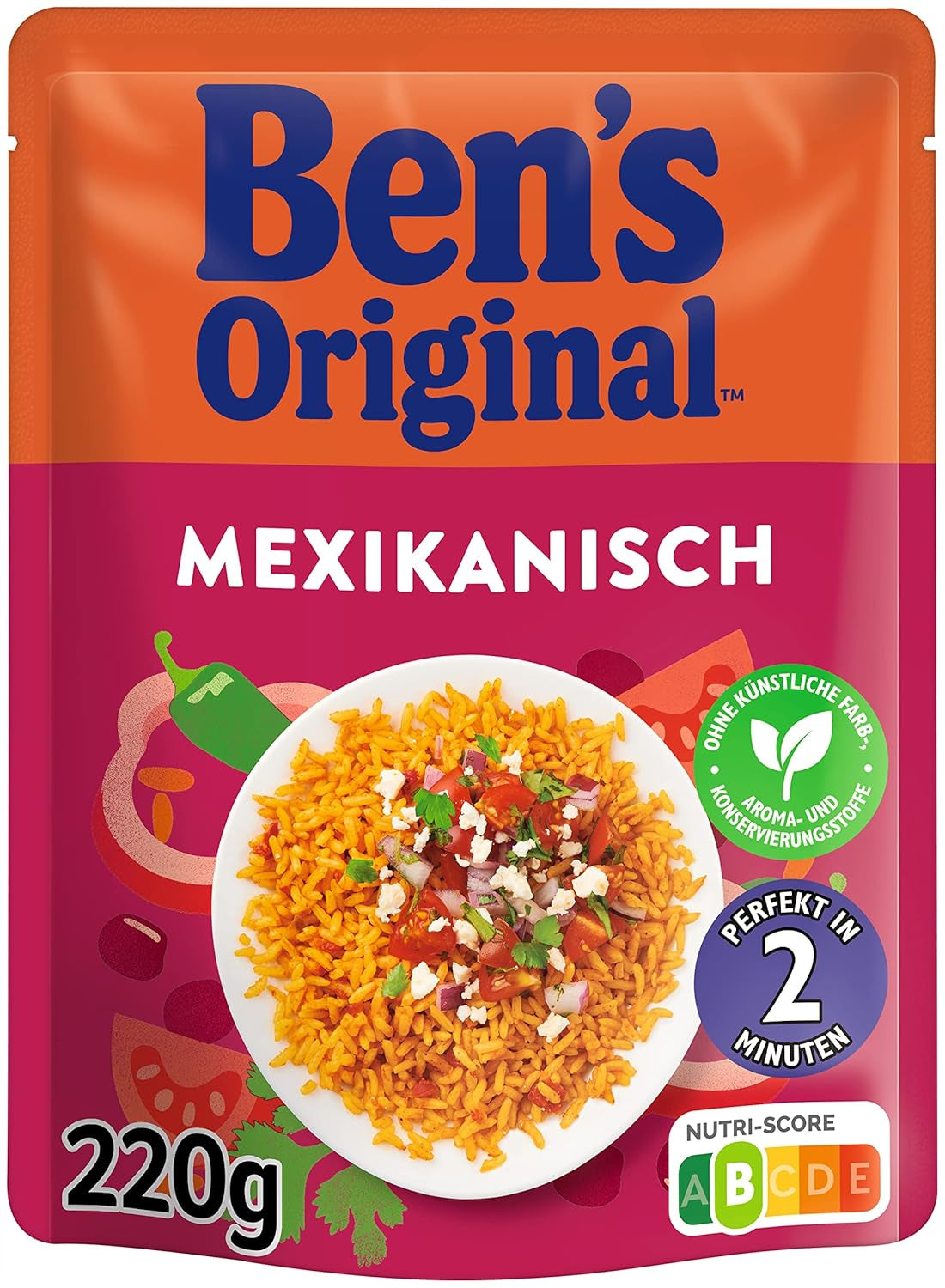BEN'S ORIGINAL™ Mexicaanse expressrijst 6 x 220 g