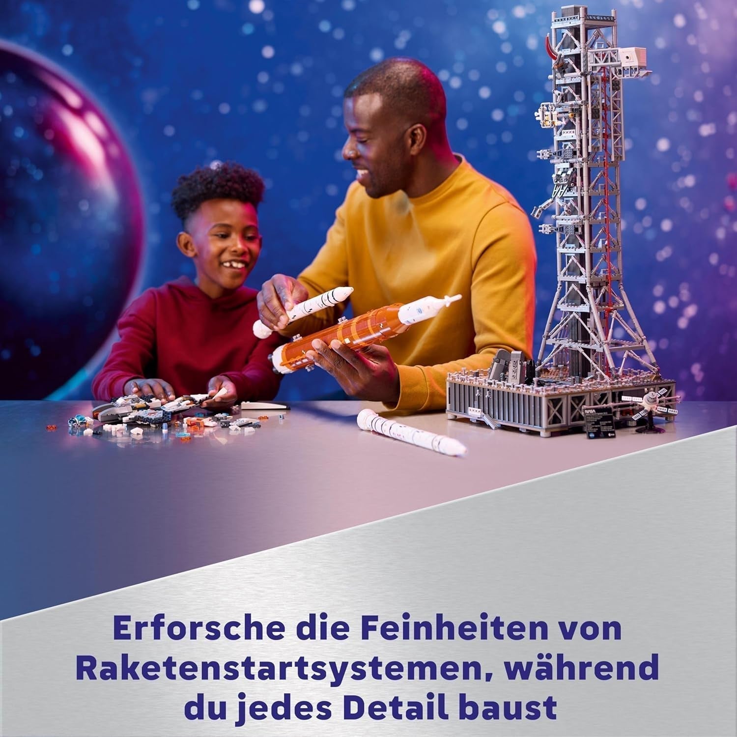 LEGO Icons NASA Artemis lanceerplatform Cadeau Woonkamer- of kantoordecoratie Bouwset voor volwassenen met Orion Space Capsule en lanceerplatform Collector's Item 10341 Bouwsets Bekijk de LEGO-Store