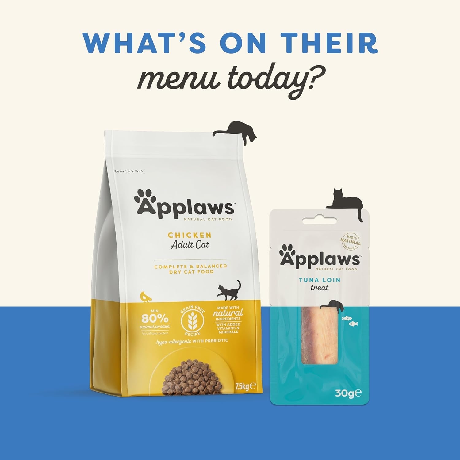 Applaws 100% natuurlijk kattennatvoer - visgratensoep met tonijn, 12 filterzakjes x 85 g