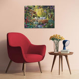 Ravensburger Puzzel 12000696 - Idylle aan het wateroog - Legpuzzel van 1500 stukjes voor volwassenen en kinderen vanaf 14 jaar, puzzel met tijgermotief Puzzel Naty Shop