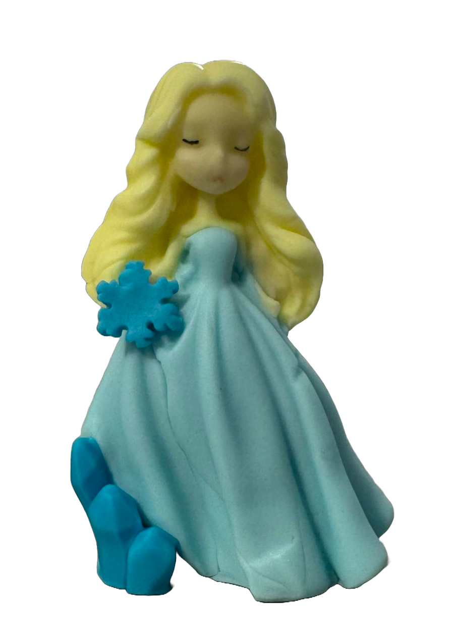 Eetbare suikerdecoratie, prinses Sugar Paste Decorations Nati Shop