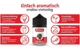 Twizzy Geconcentreerde Aardbeiensmaak, 60 ml Aroma's Naty Shop