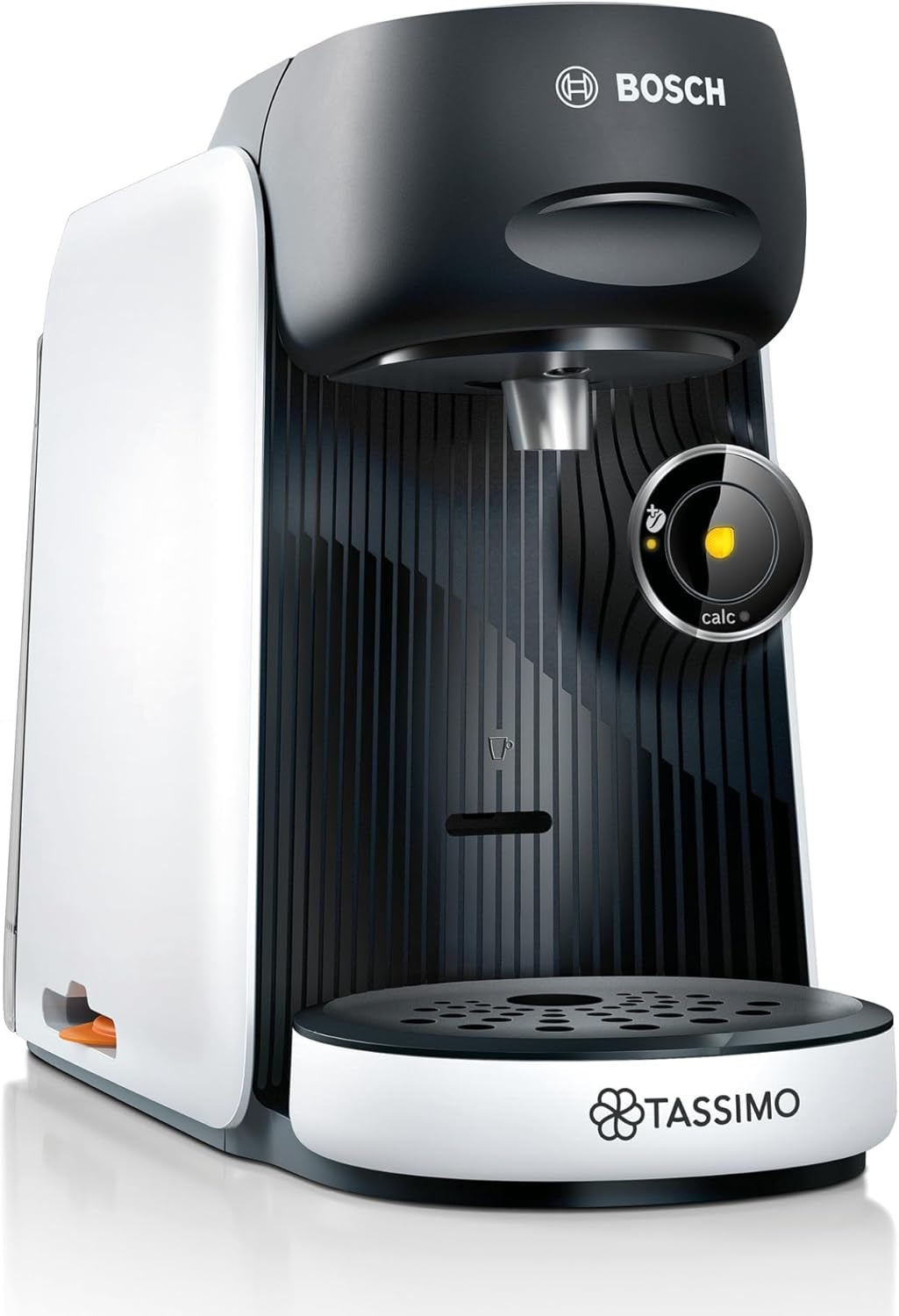 Bosch Tassimo finesse TAS162E capsule-espressomachine, 70 dranken, intensere koffie met één druk op de knop, automatische uitschakeling, duurzaam, perfecte dosering, 1400 W, zwart/zwart
