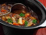 Beper BC.510 Slowcooker, 280 W, 4,5 liter, keramisch glas, zwart en staal Slowcooker Naty Shop