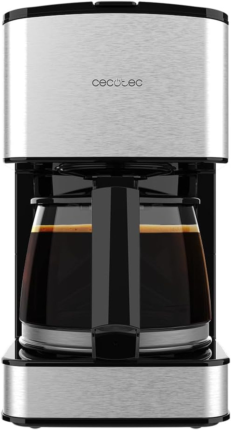 Espresso met filter Cecotec Coffee 66 Drop and Touch, vermogen 950 W, 1,5 L, 12 kopjes, touchscreen, glazen karaf, 24-uurs timer, 6 schakelaars, herbruikbaar gaasfilter
