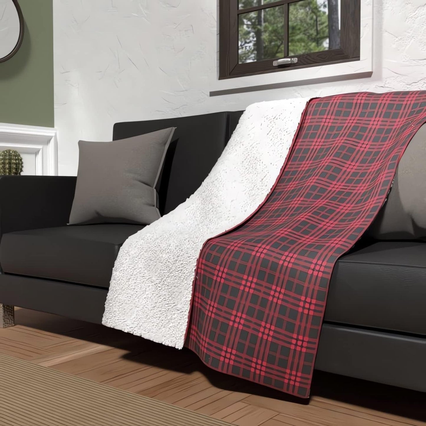 Soleil D'Ocre Plaid, Rood, 120 X 160 Cm Dekbedden en dekbedden Naty Shop Standaard titel