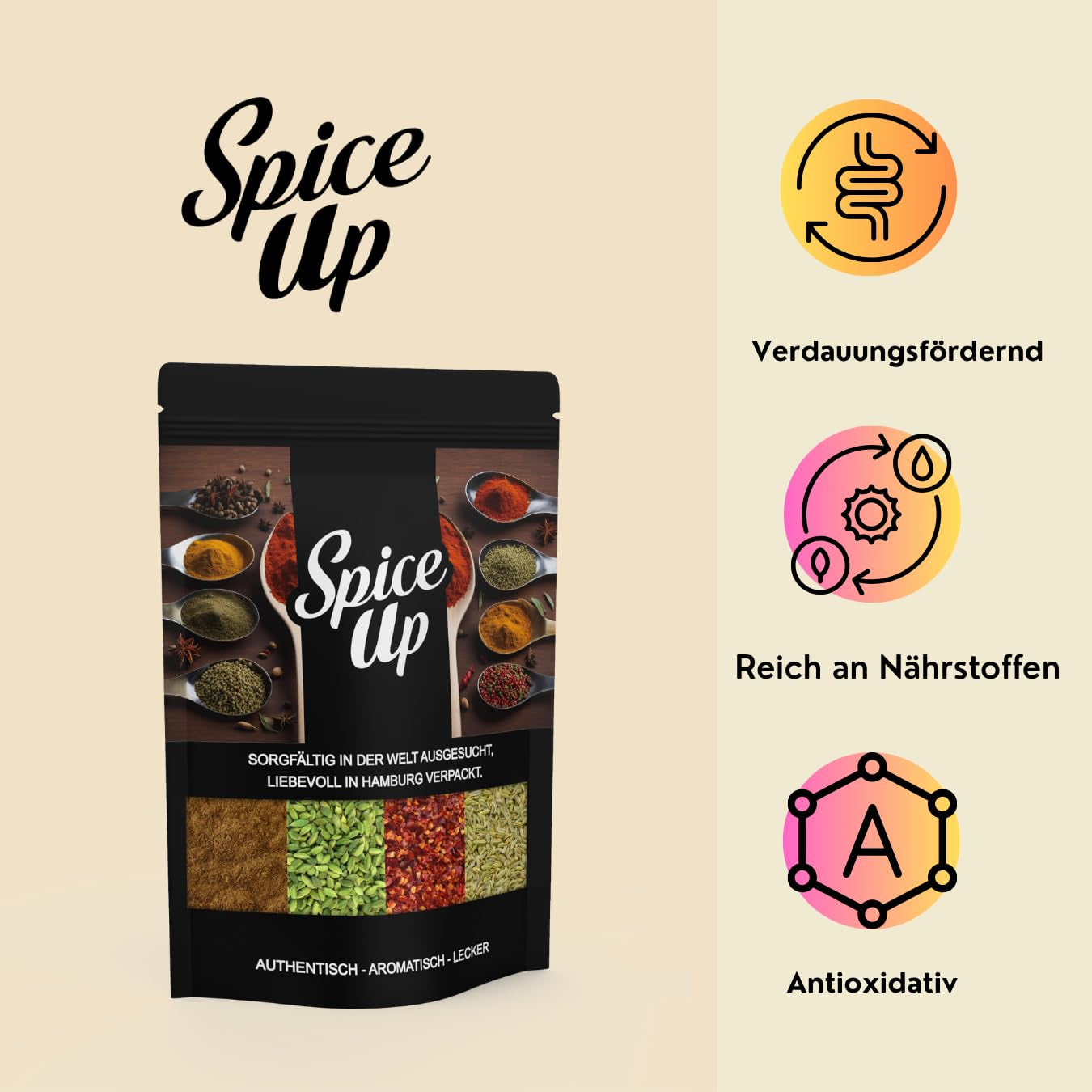 Spice up Oranje kleurstof 50G – Oranje kleurstof 50G – Helder kleurpoeder voor keuken- en bakideeën – Voor desserts, drankjes, curries en creatieve decoraties – Veganistisch en zonder kunstmatige toevoegingen