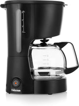 Tristar koffiezetapparaat, capaciteit 6 kopjes, 600W, warmhoudfunctie, automatische stop, permanent filter, antidruppelsysteem, compact en draagbaar, eenvoudig schoon te maken, CM-1246
