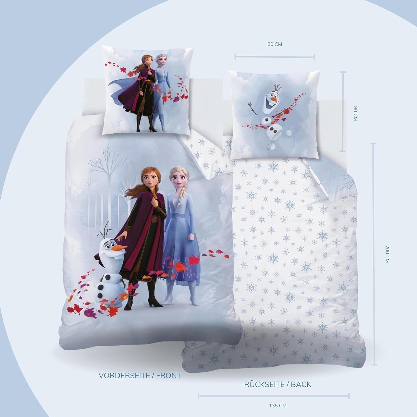 Beddengoed voor kinderen, diverse stripfiguren, 100% katoen Beddengoed - kinderen Naty Shop