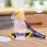 Medela Moedermelkverzamelaar van siliconen Voedings- en borstvoedingsaccessoires Bebe Naty Shop