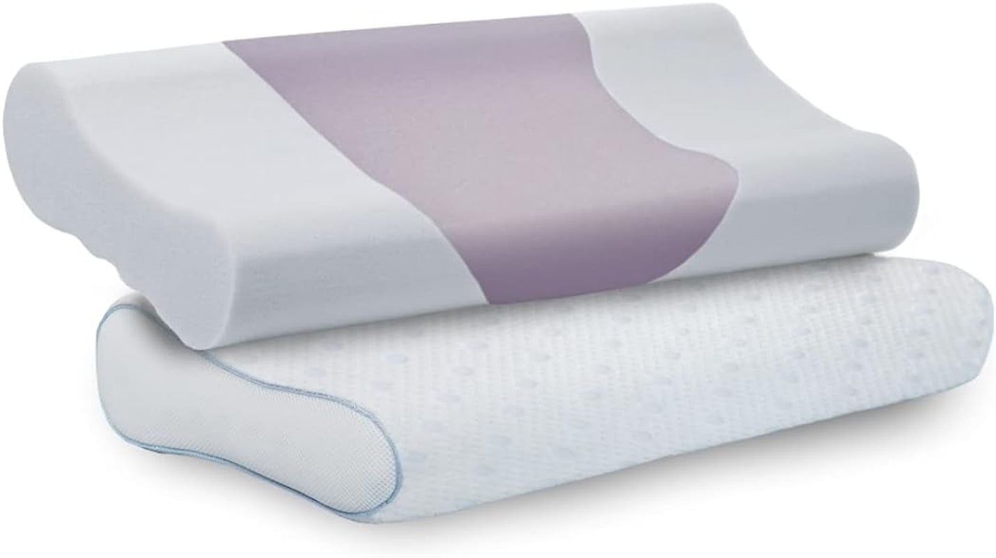 PARADIES Nekkussen 40X80 Cm - Revita Ergonomic - IGR gecertificeerd, Ergonomisch neksteunkussen Hoogte: 10 Cm Cervicale orthopedische kussens Naty Shop Revita Vario-Ergonomic