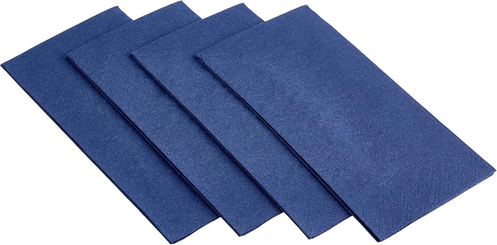 Papstar 84576 250 tissues, 3-laags 1/8-vouw 33 cm x 33 cm, donkerblauw