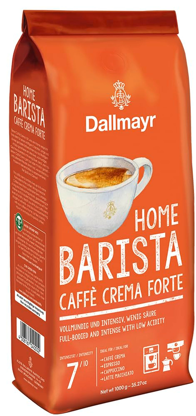 Thuis Barista Caffé Crema Forte 1000g hele bonen