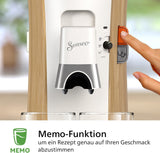 Espressomachine met PHILIPS Senseo Select capsules - Intensity Plus, met Memo-functie voor 3 koffiespecialiteiten, Crema Plus, ecologisch product, hoge kwaliteit, zijdewit (CSA240/05)