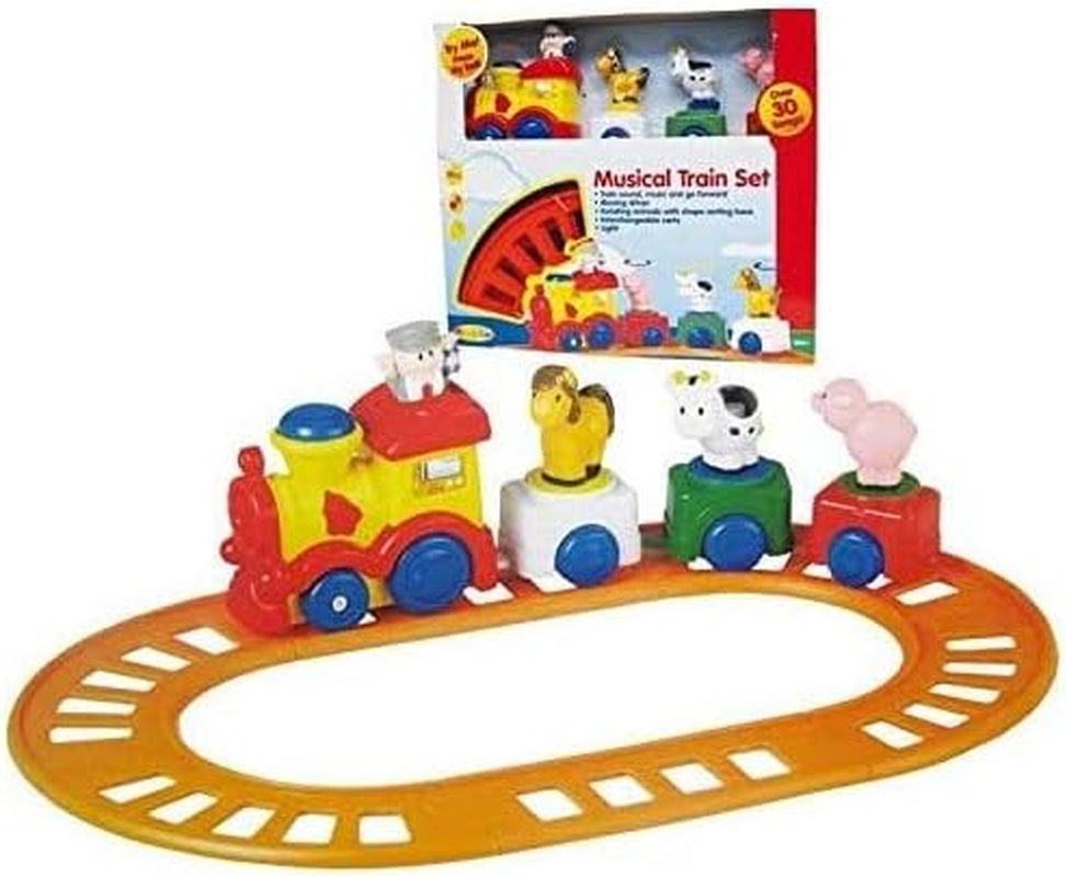 - Animal Farm muziektrein (CPA Toy Group 68001), geassorteerde kleur/patroon Jucarii Bebe Naty Shop Standaard titel