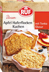 RUF Karotten-Ingwer-Kuchen, Backmischung Für Einen Saftigen Karottenkuchen Mit Frischen Möhren en Fruchtiger Ingwer-Zuckerglasur, Vegan Naty Shop Apfelkuchen