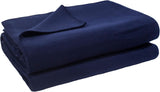 Zoeppritz deken in kleur: Rood, Gemaakt van 65% Polyester, 35% Viscose, Afmeting: 160X200 Cm, 103291-235-160X200 Zoeppritz bedden en dekbedden sinds 1828 595 Donker Marine 110X150 Cm