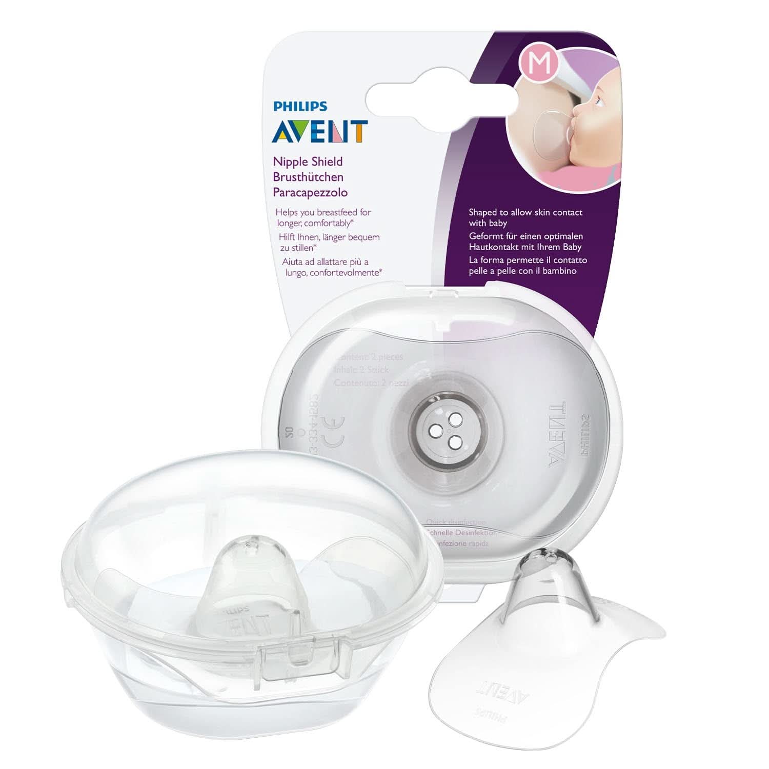 Philips Avent-tepelbescherming (model SCF153/03) Accessoires Babyvoeding en borstvoeding Naty Shop Standaard (21 mm)