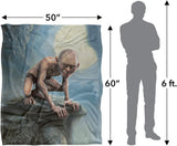 LORD of the RINGS Zijden comfortabele deken, superzacht, 152 x 127 cm bedden en dekbedden LOGOVISION