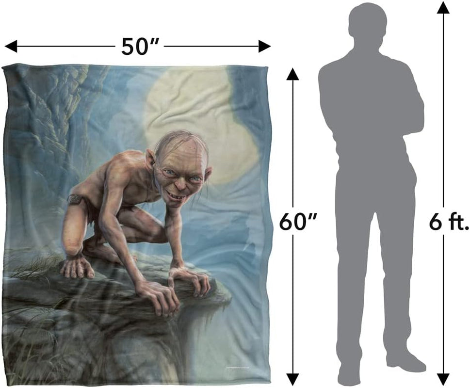 LORD of the RINGS Zijden comfortabele deken, superzacht, 152 x 127 cm bedden en dekbedden LOGOVISION