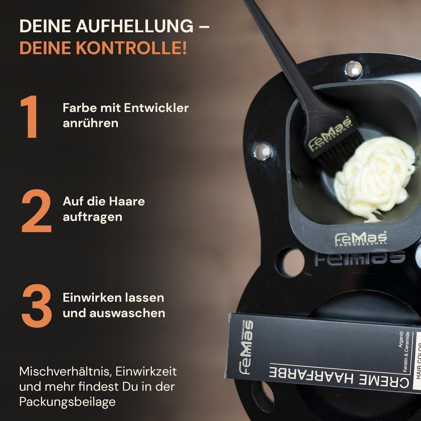 FemMas Oxycreme in 6% 1000 ml I Oxidatiemiddel voor haarkleuring en verven I Gemakkelijk aan te brengen en optimale fixatie I Ontwikkelaar voor uniforme resultaten in salonkwaliteit I Ontwikkelaar voor haarkleuring Haarverf Naty Shop