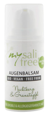 Mysalifree BIO EYE BALM, intensieve anti-rimpel oogcrème voor de gevoelige huid, met granaatappel en oker, 15 ml Cosmetica en Schoonheid Naty Shop