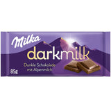 Milka Black Milk – Pure pure chocoladechocolade met melk en romige nougatvulling – 85 g (verpakking van 5)