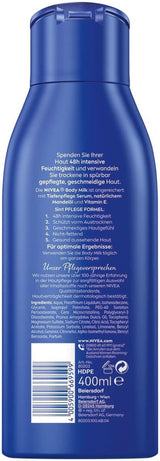 NIVEA Rich Body Milk, intensief voedende bodycrème met amandelolie, 400 ml Douche en bad Naty Shop