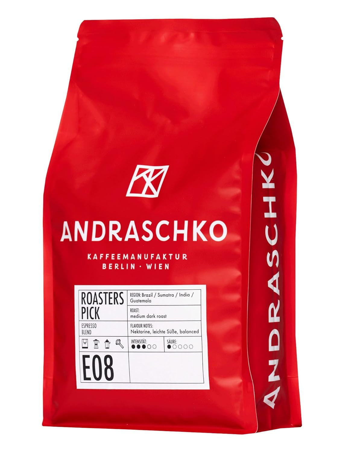 Roasters Pick Espresso Blend - 100% Arabica, ganze Bohne - vielschichtige Röstung - frisch in Berlijnse geröstet - 500g