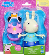 Peppa Pig Luisa Spoon - Leuk aankleedfiguur, meisjespop van 15 cm met verkleedaccessoires en kleding, interactieve speelgoedset voor peuters vanaf 3 jaar